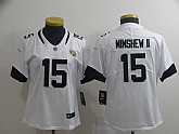Women Nike Jaguars 15 Gardner Minshew II White Vapor Untouchable Limited Jersey,baseball caps,new era cap wholesale,wholesale hats